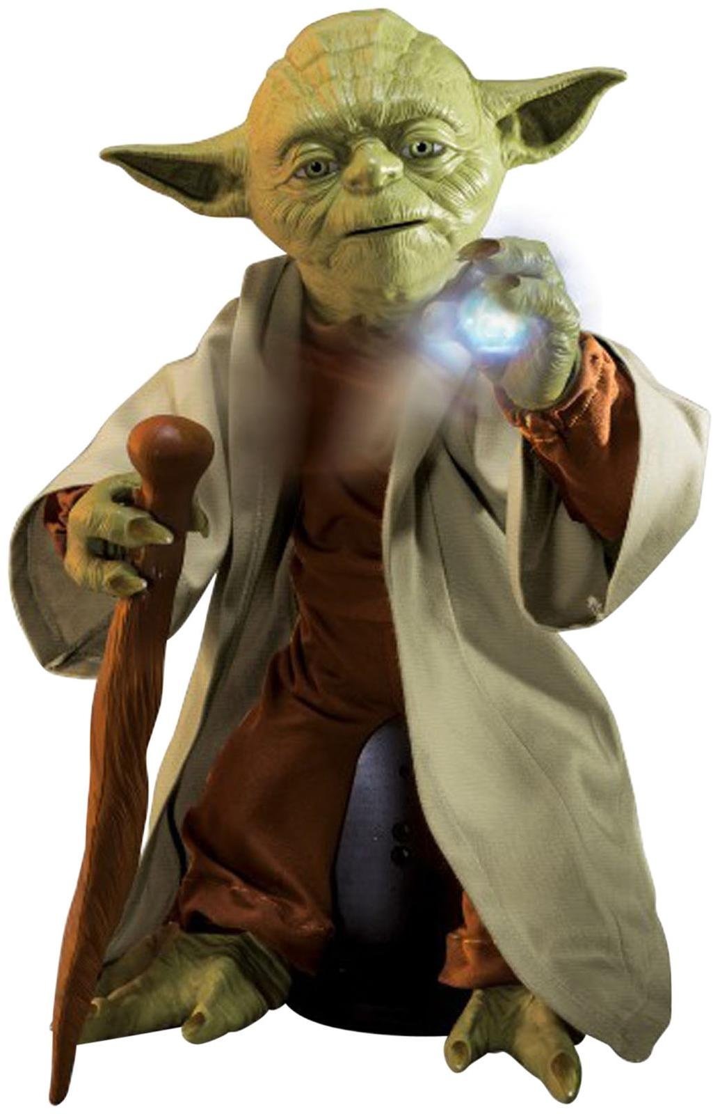 Star Wars Jedi Master Yoda Action Figure - Collectible Toy for Kids & Adults - Perfect for Display, Gifts & Star Wars Themed Parties