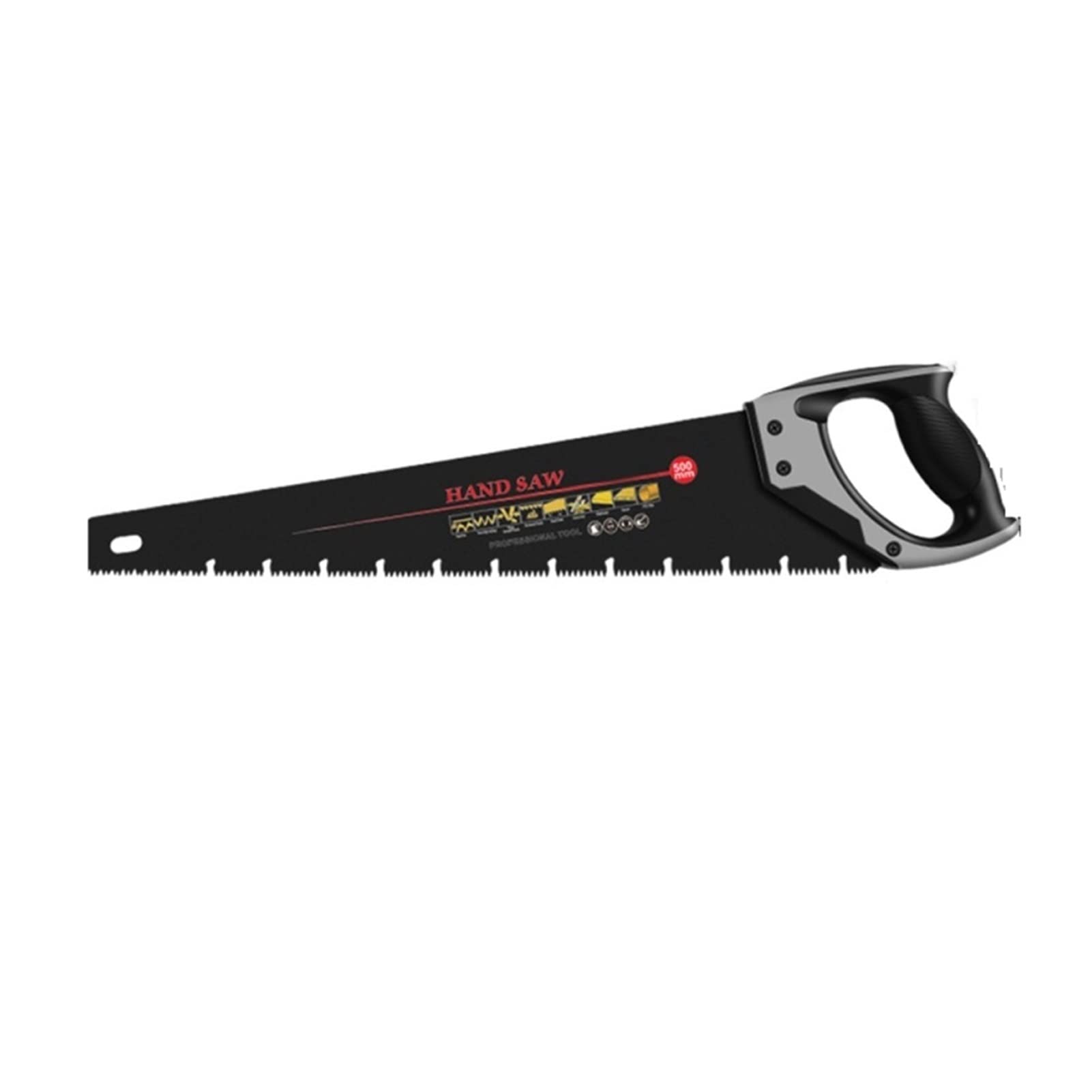 Folding Hand Saw with Hard Teeth for Wood Cutting - Camping, Tree Trimming, Garden & Timber Work | Precision Ground Blade for Smooth Cuts | Perfect for Outdoor, DIY & Professional Use