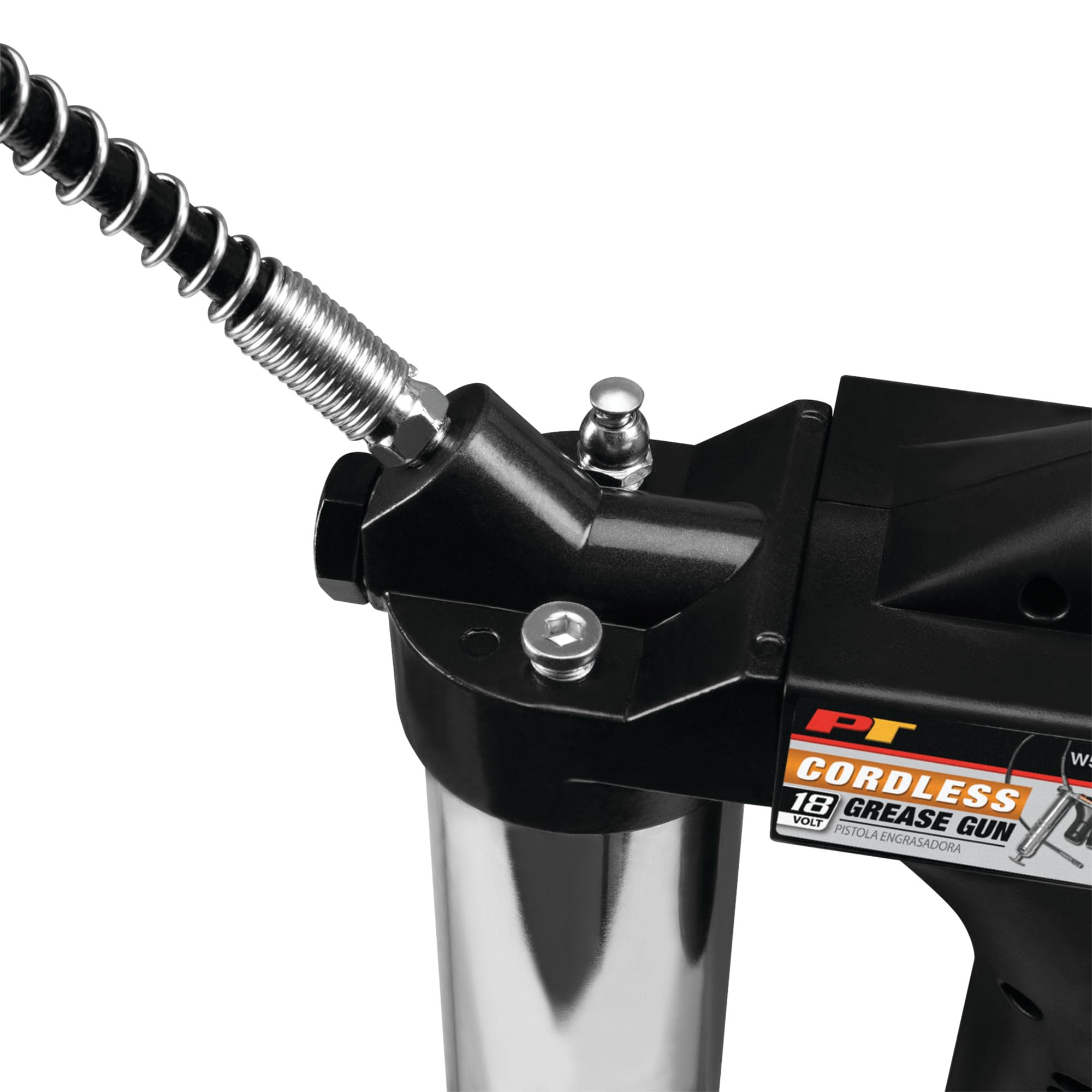 Performance Tool W50048 18V Cordless Grease Gun - Heavy Duty Lubrication for Automotive, Industrial & Farm Equipment Maintenance