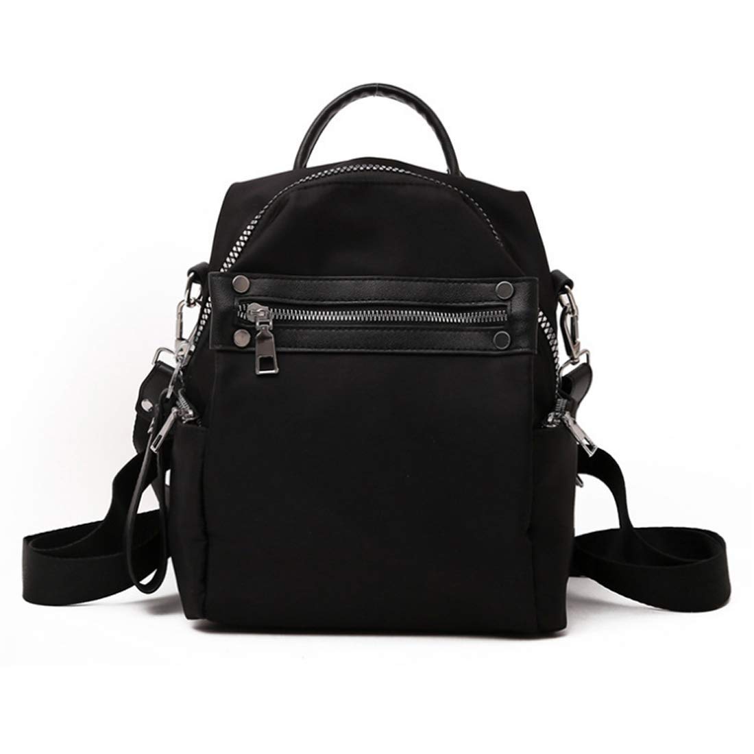 ZLACA Stylish Canvas Backpack Purse for Women - Lightweight Travel & Fashion Backpack - Small & Large Size Options - Perfect for Work, School & Outdoor Adventures (Color: A)