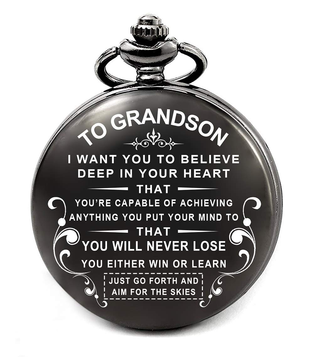 Vintage Pocket Watch for Men - Unique Birthday, Anniversary, Graduation, Father's Day & Valentine's Day Gift - Perfect for Formal Events, Weddings & Special Occasions