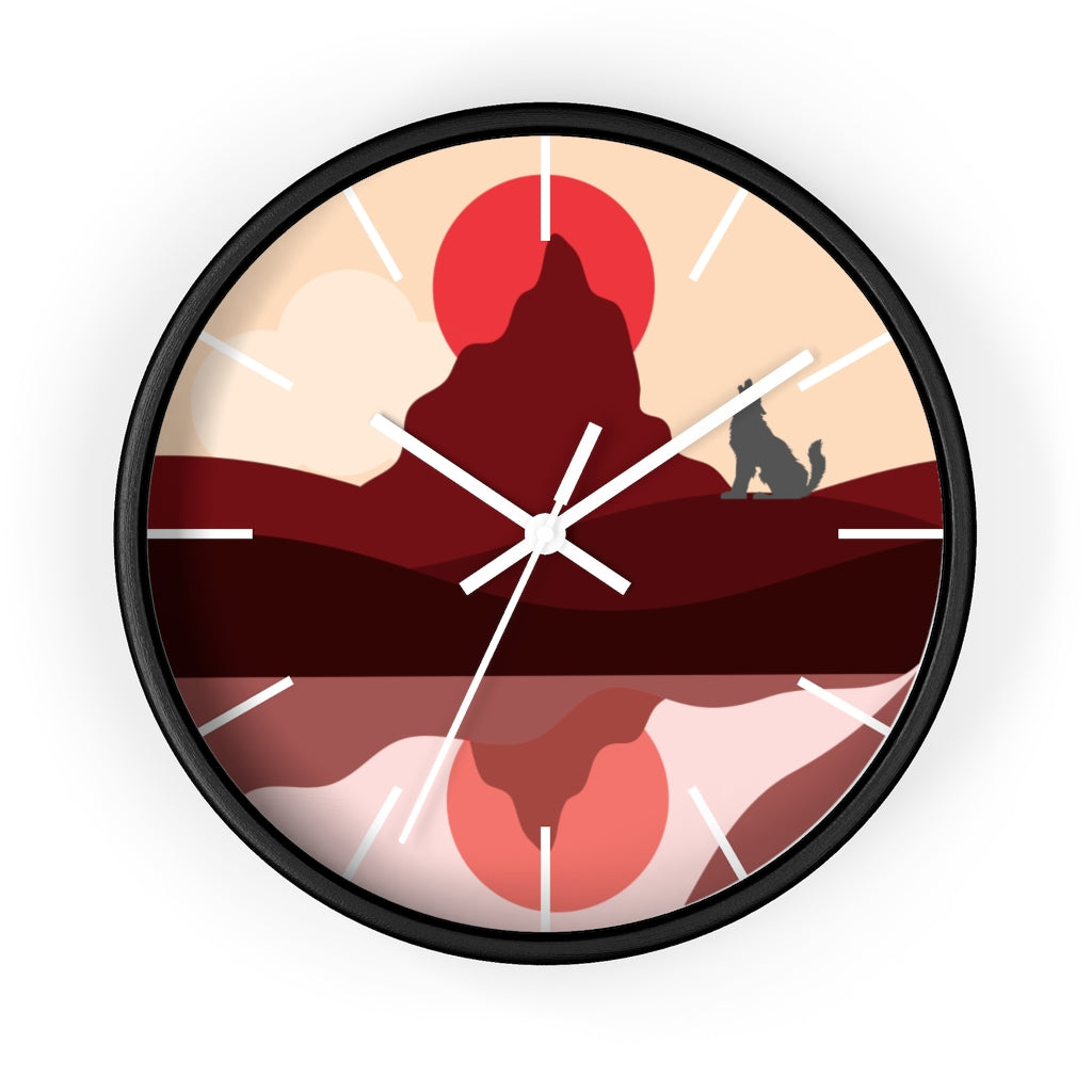 Stylish Southwest Midwest Wall Clock - Rustic Decor for Living Room, Kitchen & Office - Perfect for Home & Office Decor