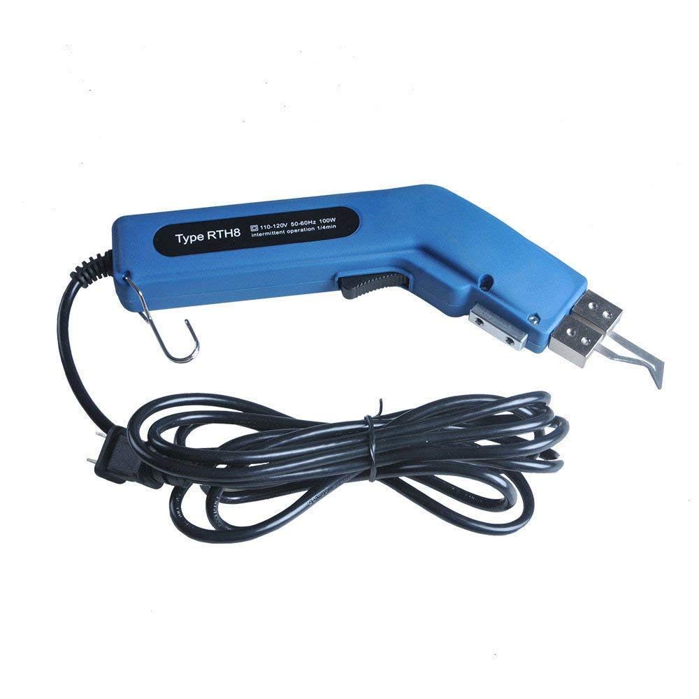 Electric Hot Knife - 100W Rope & Fabric Cutter Tool for Nylon, PVC, Woven Materials | 110V/220V | Perfect for DIY, Crafting, Marine & Industrial Cutting Projects