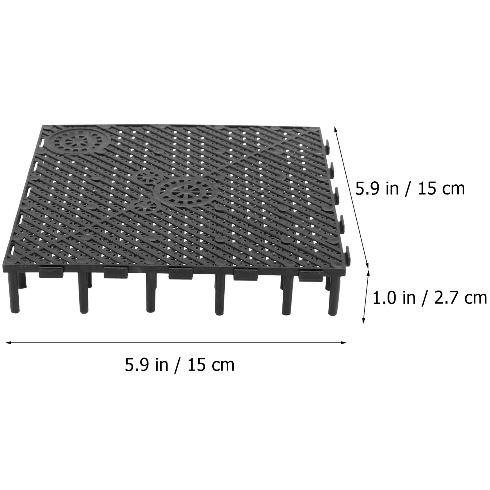iplusmile 10 Gallon Aquarium Bottom Plate - Fish Tank Divider & Undergravel Plate (20pcs) - Perfect for Aquarium Setup, Fish Tank Separation, and Aquatic Plant Arrangement