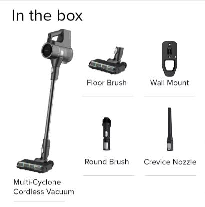 Cornell Handheld Cordless Vacuum Cleaner - 19KPa Powerful Suction, Lightweight & Portable for Home, Car, Pet Hair - CVCE250CHC | Ideal for Quick Cleanups on Furniture, Stairs & Hard-to-Reach Areas