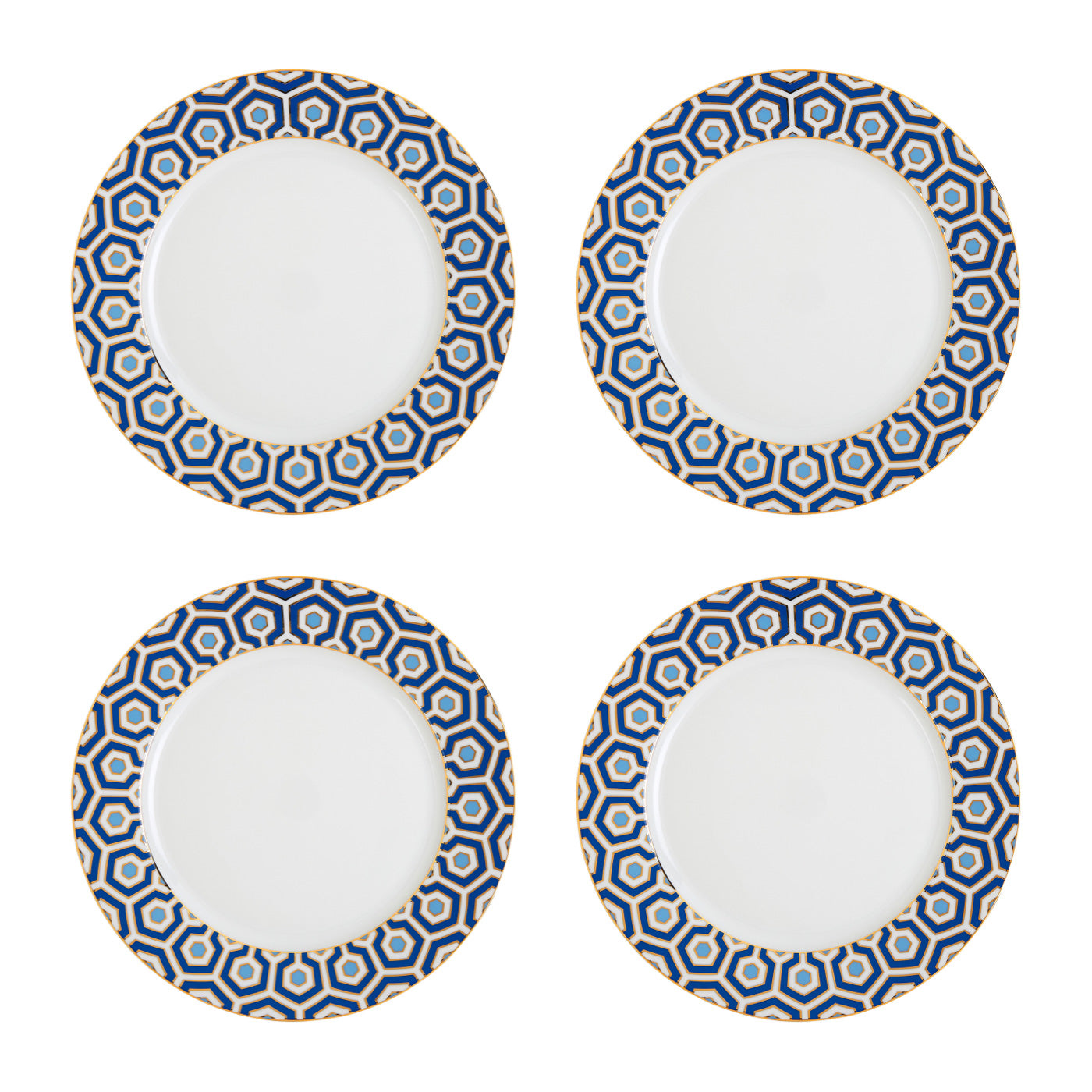 Premium Newport Dinner Plates Set - 12-Piece Elegant Porcelain Dinnerware for Formal Dining, Entertaining & Special Occasions | Dishwasher & Microwave Safe
