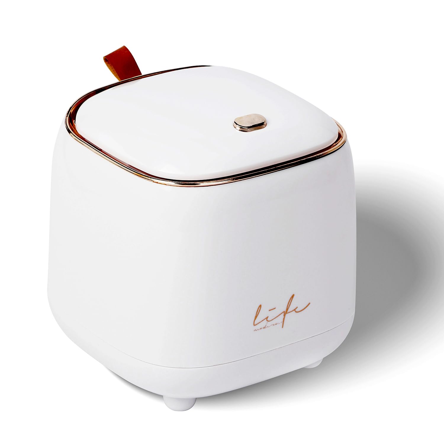 Mini Pop Up Trash Can with Locking Lid - Portable Small Waste Bin for Desk, Office, Car, SUV & Camping - Perfect for Home, Travel and Road Trips