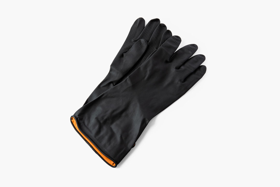 Heavy Duty Rubber Gloves for Cleaning, Dishwashing & Industrial Use - Durable, Chemical Resistant & Waterproof Work Gloves for Home, Kitchen & Workshop