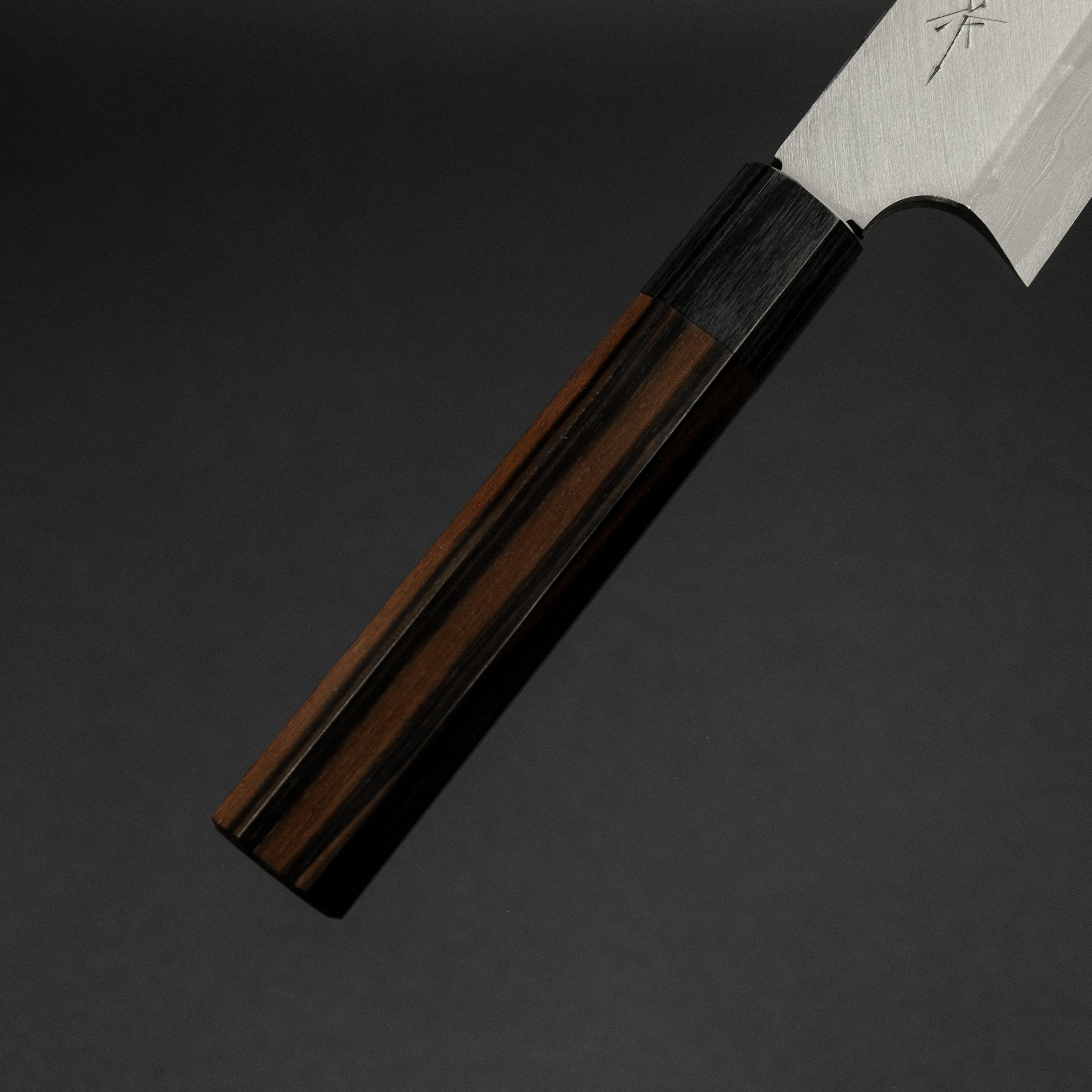 Premium Kitaoka Blue #2 Migaki Funayuki 180mm Japanese Chef Knife with Ebony Handle - Perfect for Sushi, Sashimi & Precision Vegetable Cutting