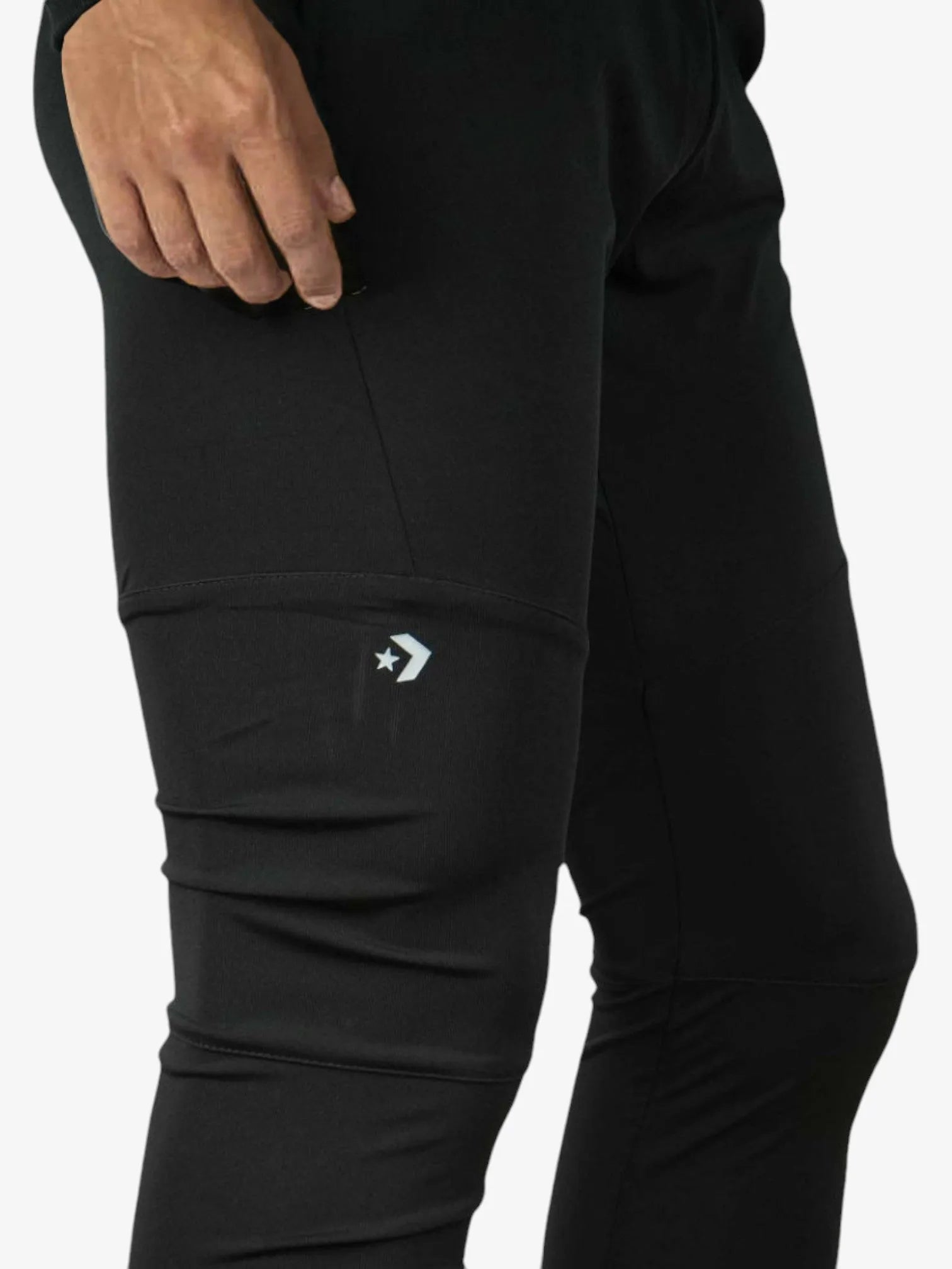 Converse New Basic Core Black Jogger Pants for Men & Women - Comfortable Casual Sweatpants for Running, Gym, and Everyday Wear