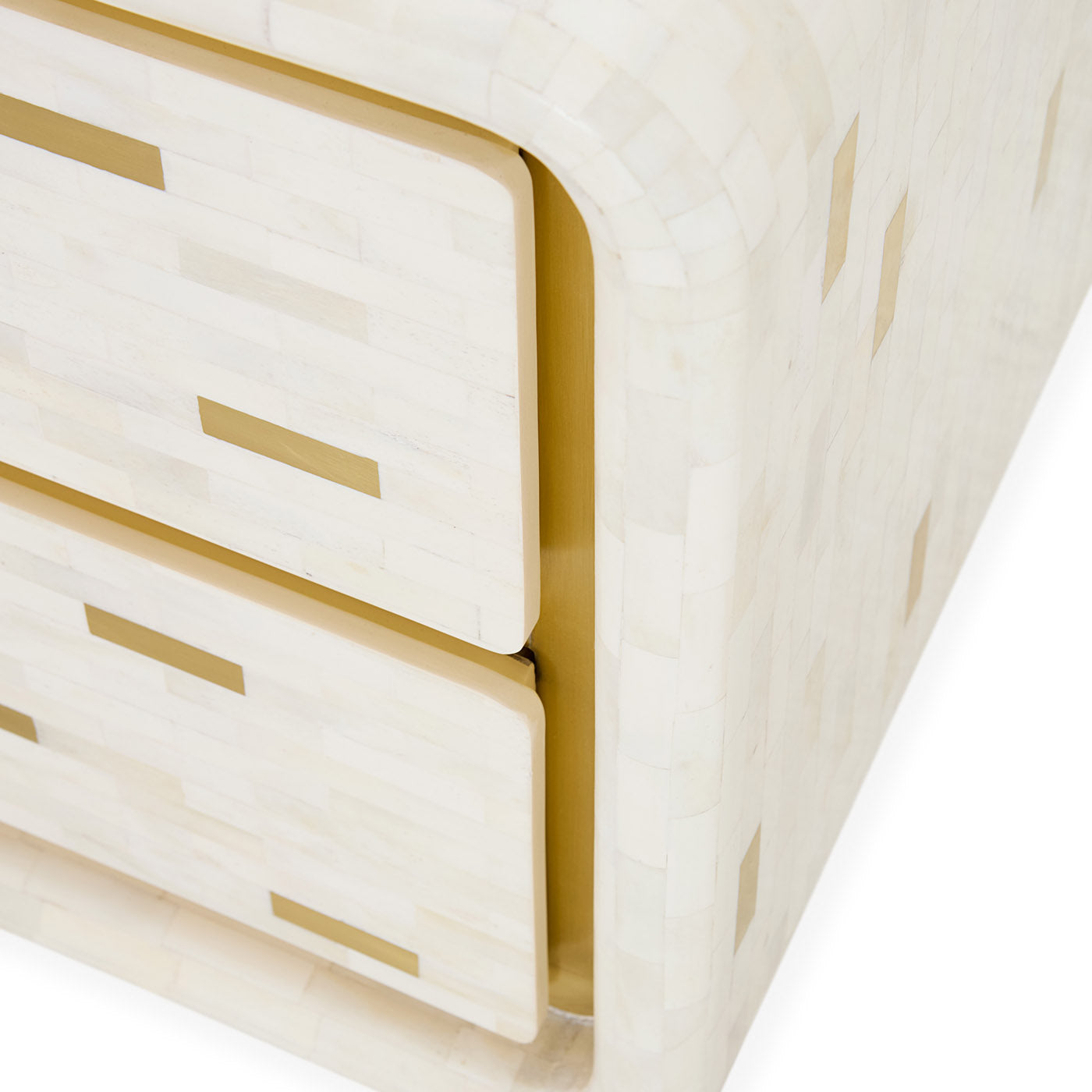 Casablanca End Table - Modern Nightstand with Storage Shelf, Small Side Table for Living Room, Bedroom, Office - Perfect for Holding Lamps, Books & Decor