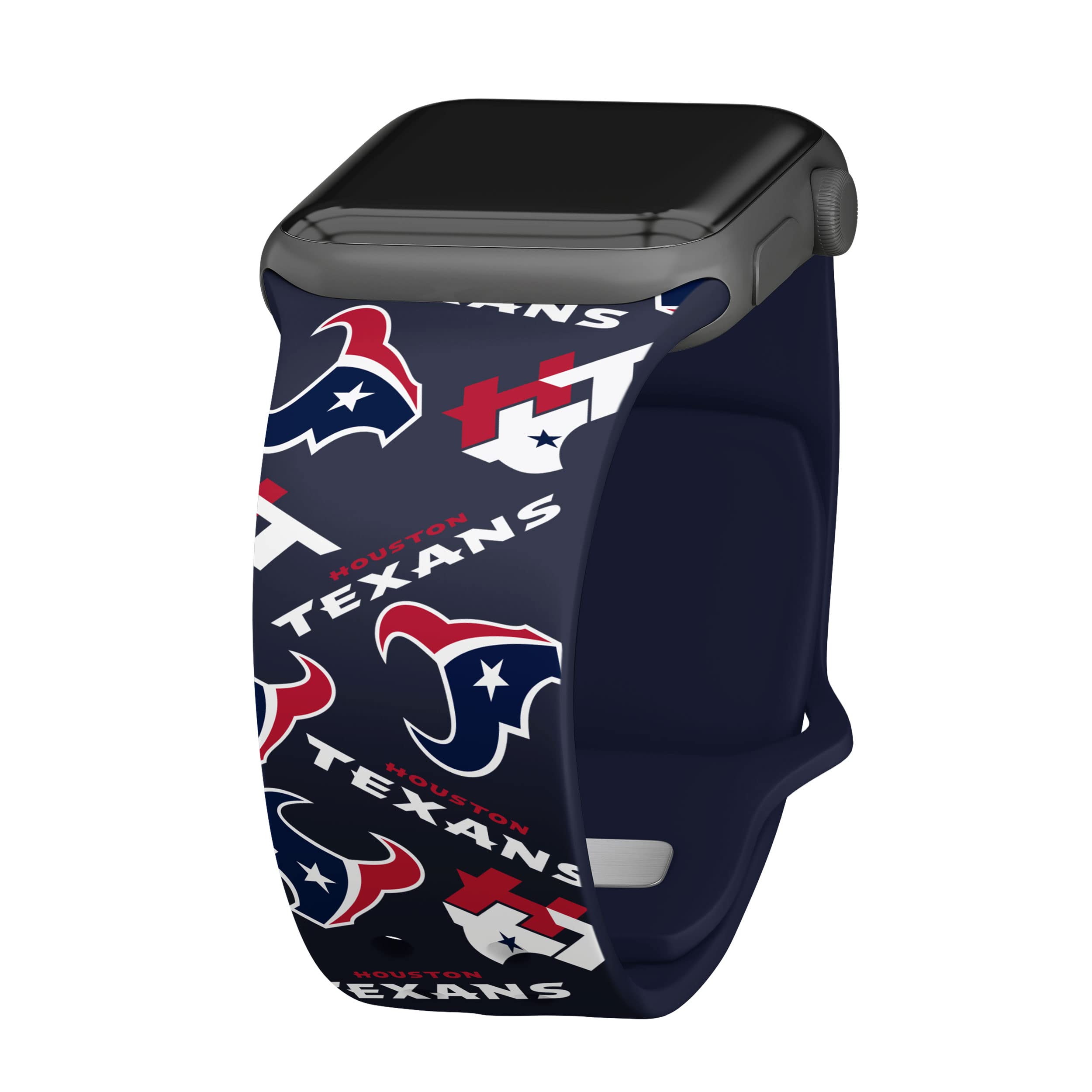 Houston Texans Apple Watch Band - Compatible with All Apple Watch Models - Durable HD Sports Strap for Game Day & Everyday Wear