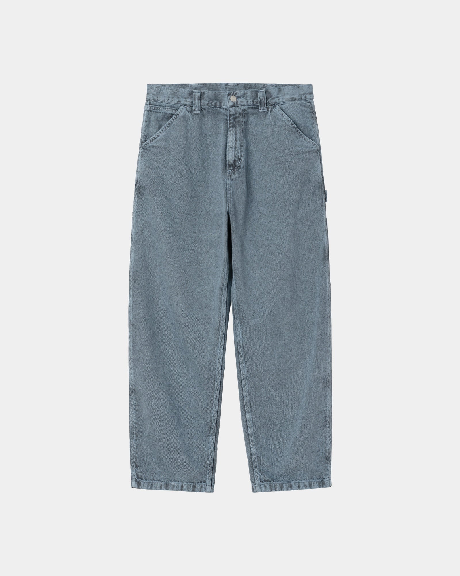 OG Single Knee Pant Smithtown Denim - Black & Blue Fog Garment-Dyed Workwear Jeans for Men | Durable Construction for Work, Outdoor Activities & Casual Wear