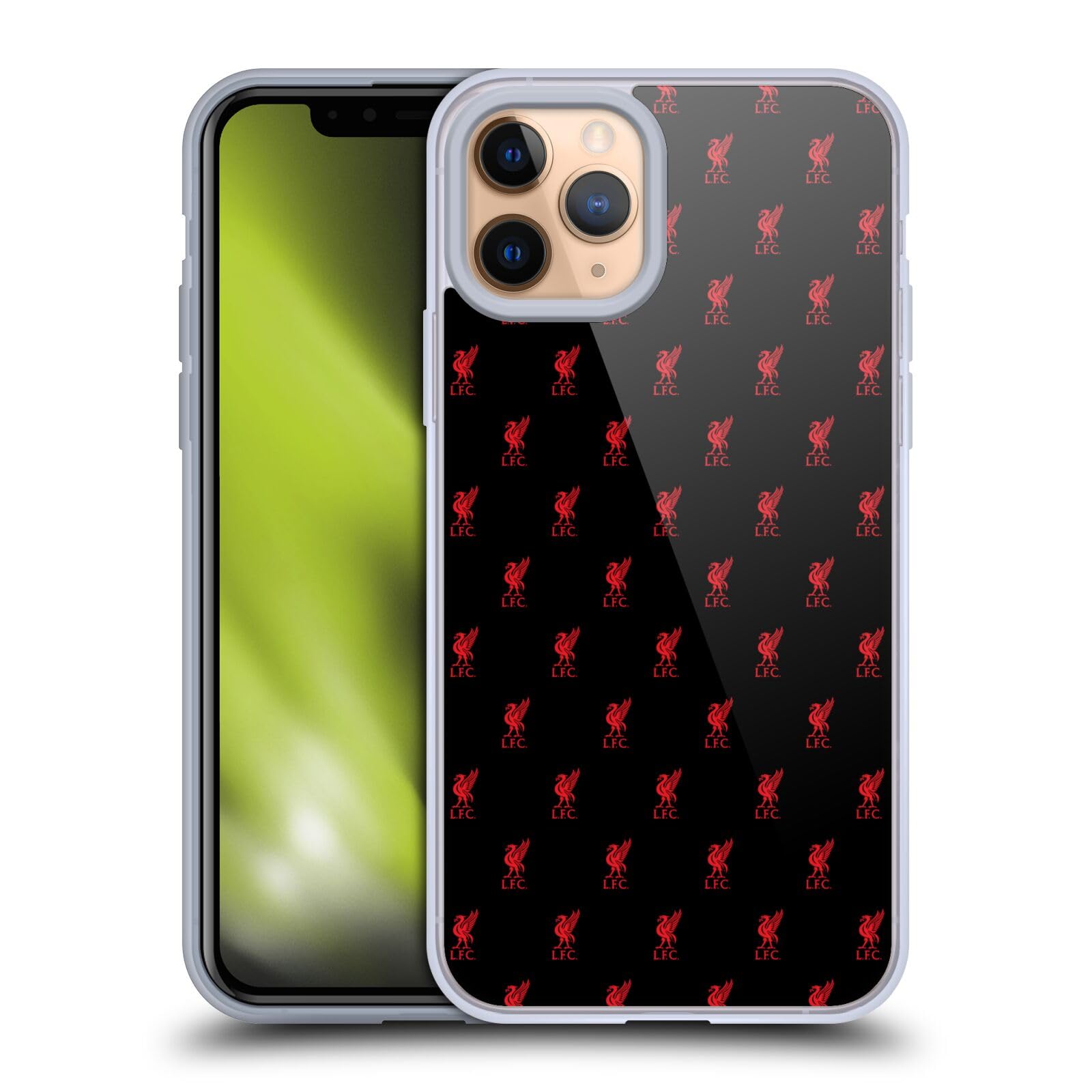 Head Case Designs Liverpool FC Red Crest & Liver Bird Soft Gel Case for iPhone 11 Pro - Officially Licensed Premium Protection