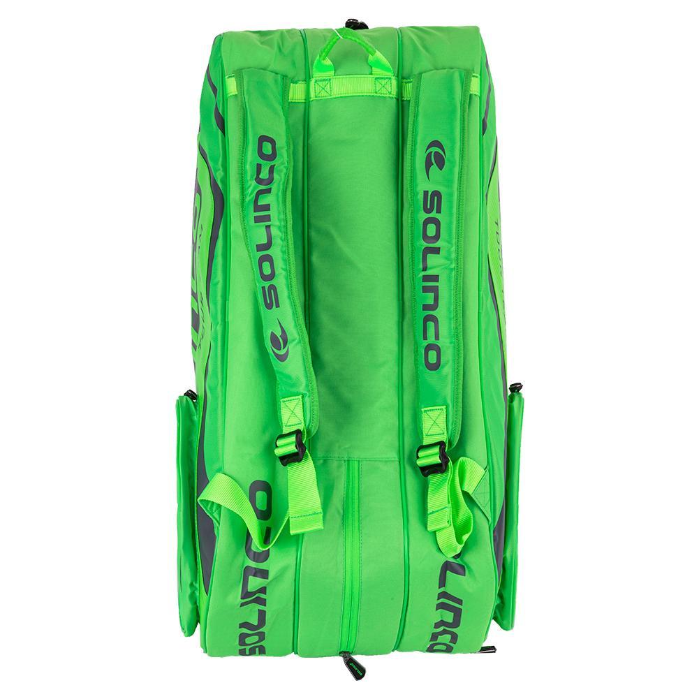 15 Pack Neon Green Tennis Racquet Bags - Durable Tennis Gear Storage for Tournaments & Practice | Perfect for Team Sports, Club Use & Travel