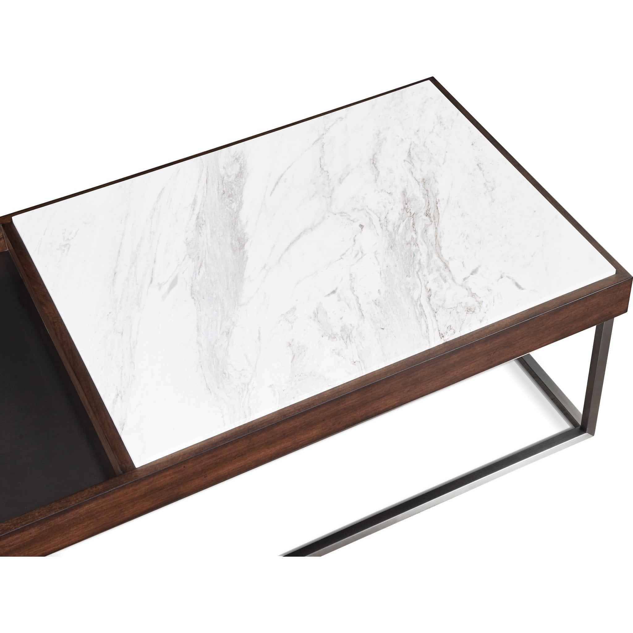 Modern Ennis Coffee Table - Mid-Century Style Living Room Furniture for Small Spaces - Perfect for Apartments, Condos & Cozy Homes