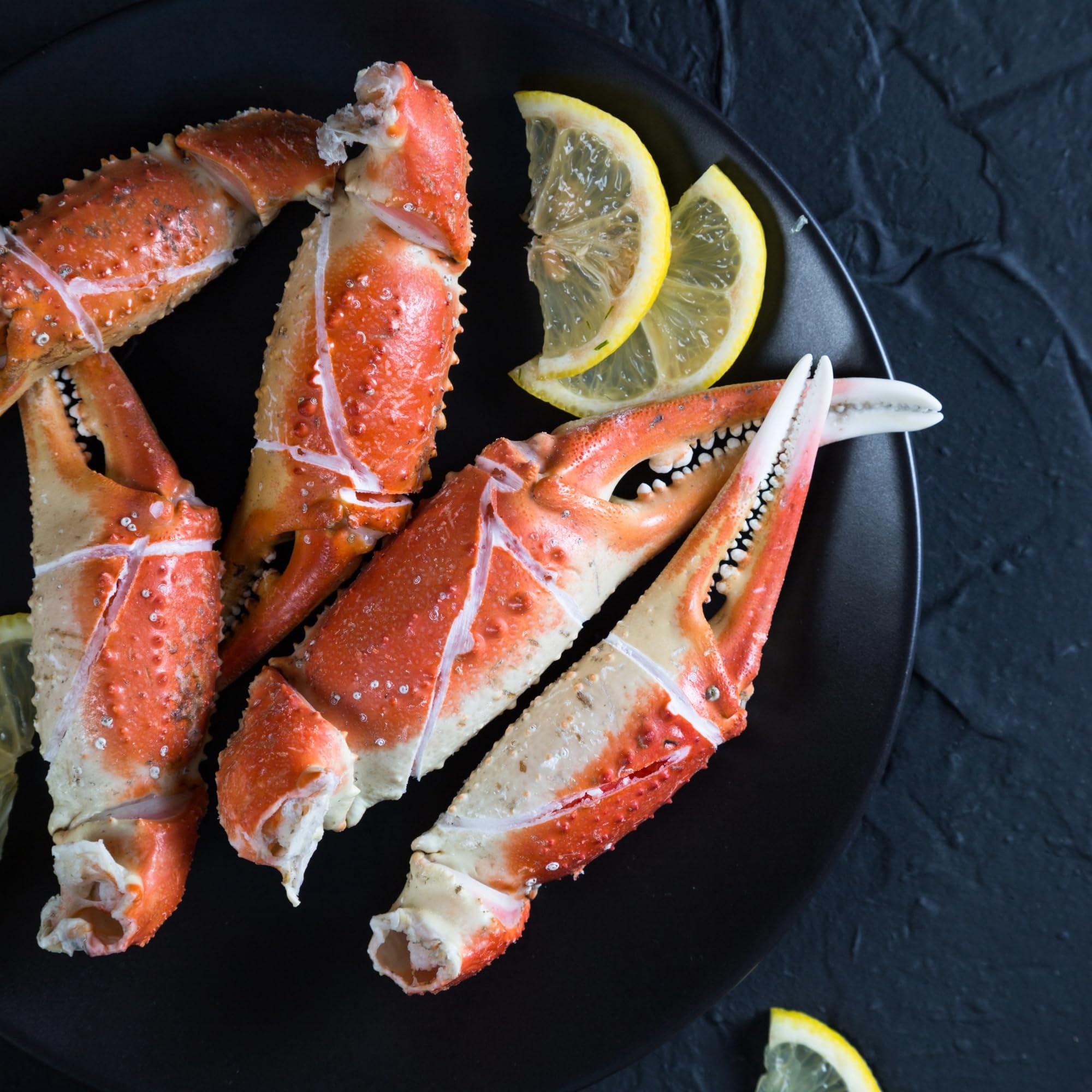 Premium Frozen Snow Crab Cocktail Claws (21-25 Claws per Pound) - 6lbs Bulk Pack | Gourmet Seafood Appetizer for Parties, Holidays & Fine Dining