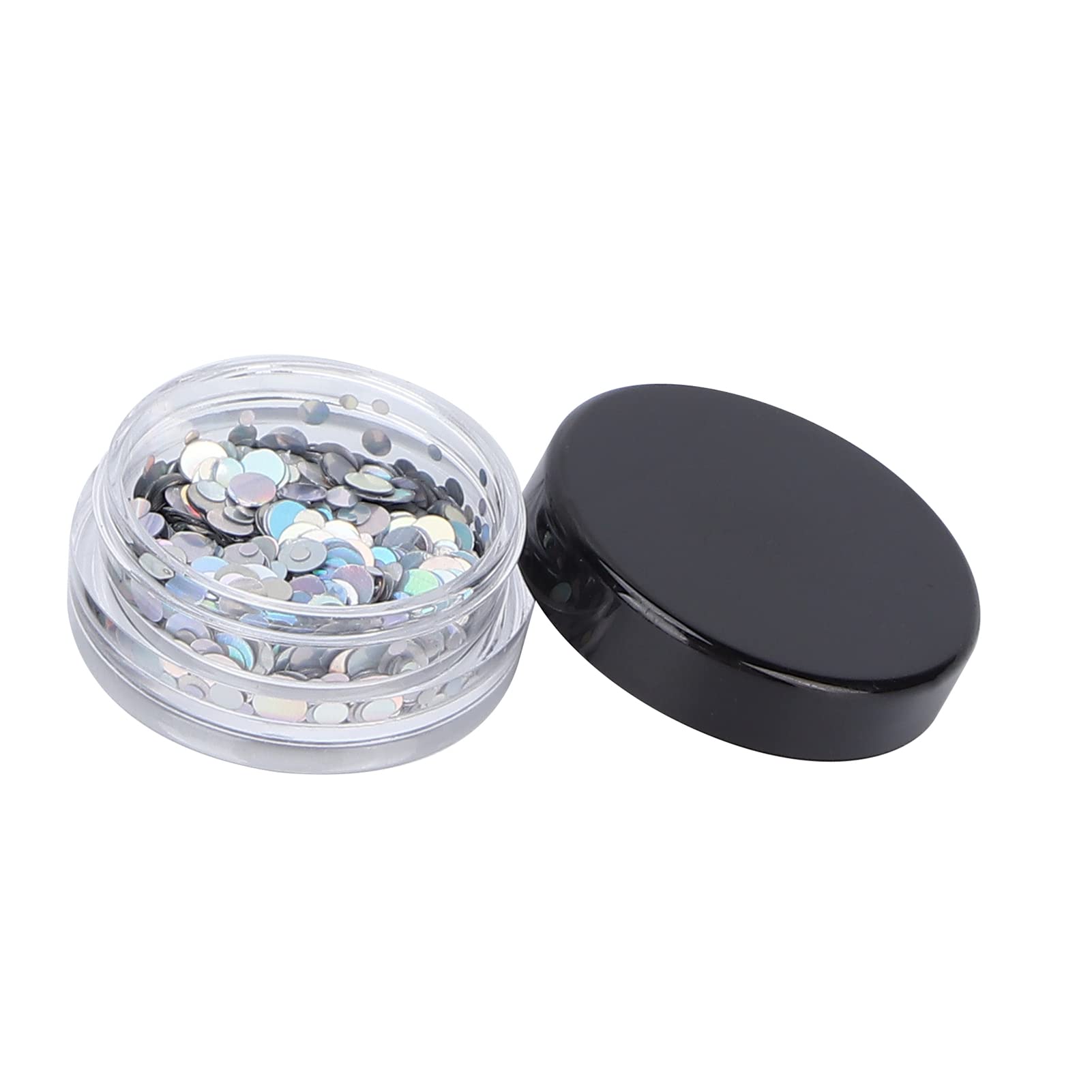 Holographic Nail Sequins & Glitter Powder - DIY Nail Art Kit for Beginners, Professionals & Nail Shops | Perfect for Home Manicures, Salon Treatments & Party Nail Designs