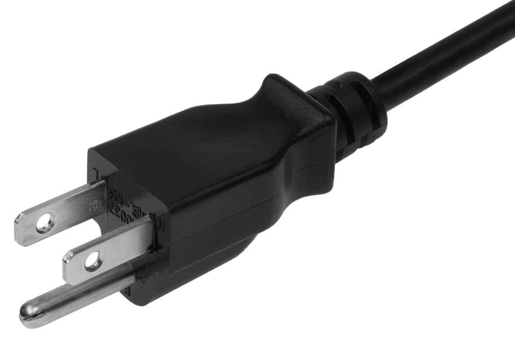 **eDragon 3ft 16AWG Heavy Duty Universal Power Cord - IEC320 C13 to NEMA 5-15P, 13 Amp AC Power Cable for Monitors & Computers (5 Pack) - Ideal for Home Office, Gaming & Workstations**