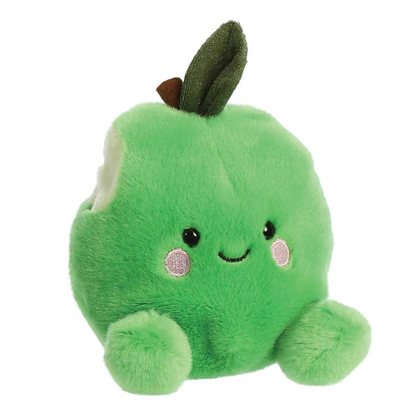 Palm Pals Jolly Green Apple Plush Toy - Cute & Soft Stuffed Animal for Kids, Gift for Boys & Girls - Perfect for Playtime, Nursery Decor, and Stress Relief