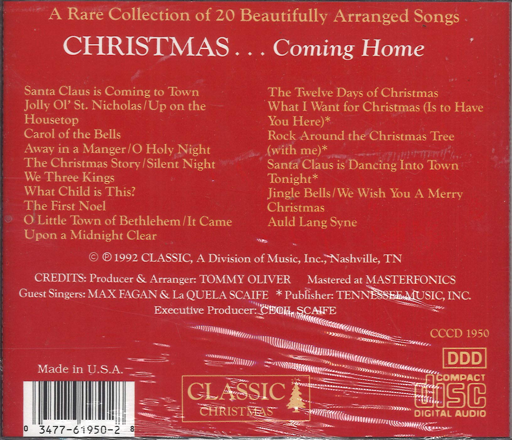 Christmas Coming Home - Festive Holiday Decorations for Home & Party | Perfect for Christmas Tree, Fireplace, and Holiday Gatherings