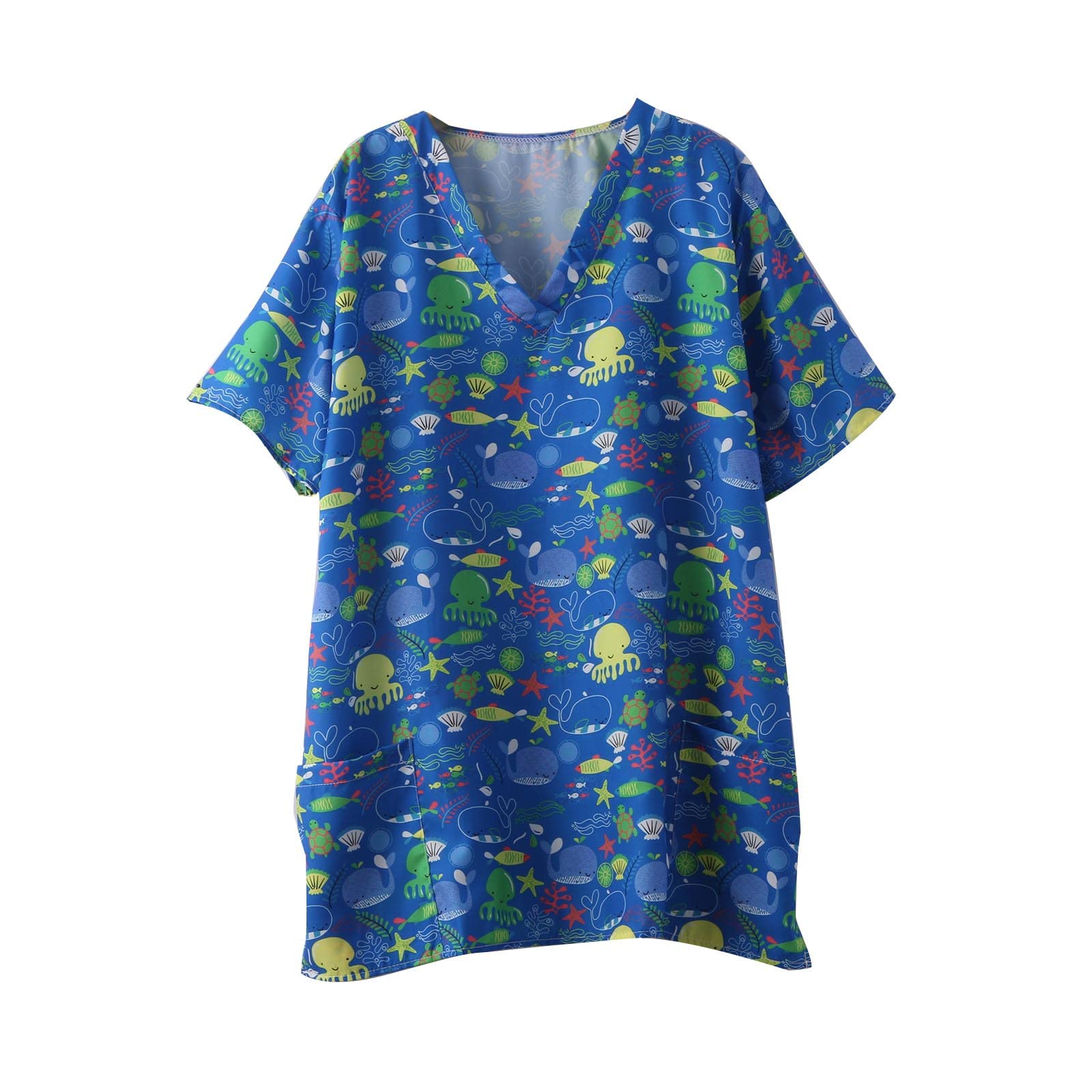 Trendy Women's Summer V-Neck Short Sleeve Printed Nursing Tops - Comfortable & Stylish Maternity Shirts for Breastfeeding, Casual Wear & Outdoor Activities