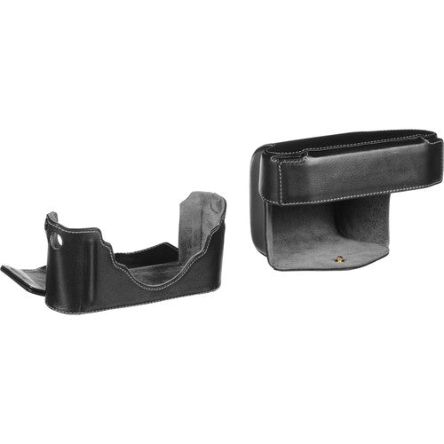 Leica Ever Ready Camera Case for M MP - Black Genuine Leather Protective Cover | Perfect for Travel, Street Photography & Everyday Use