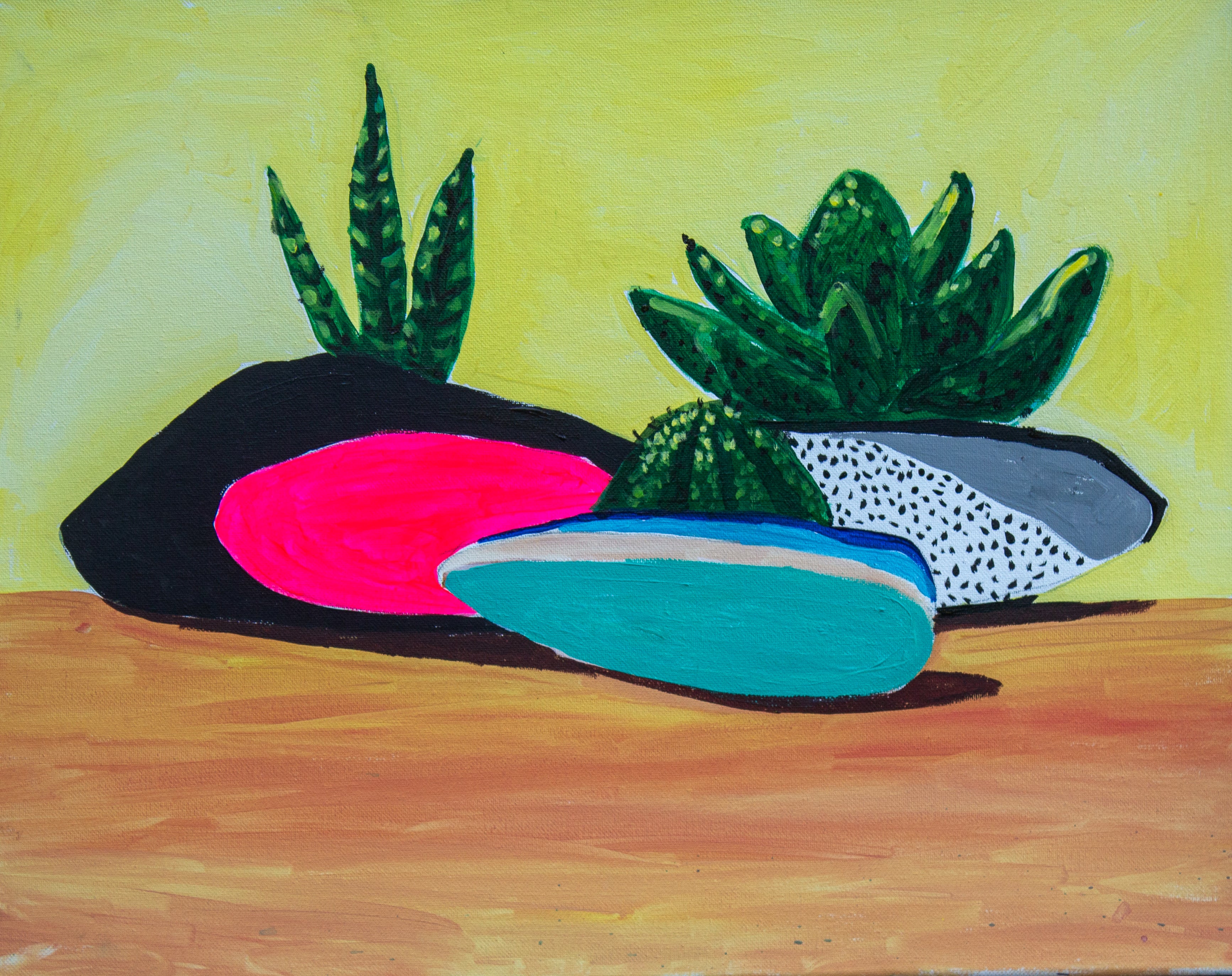 Elaina Posey: Stunning Succulent Still Life Art Print - Perfect for Home Decor, Office & Gift Ideas