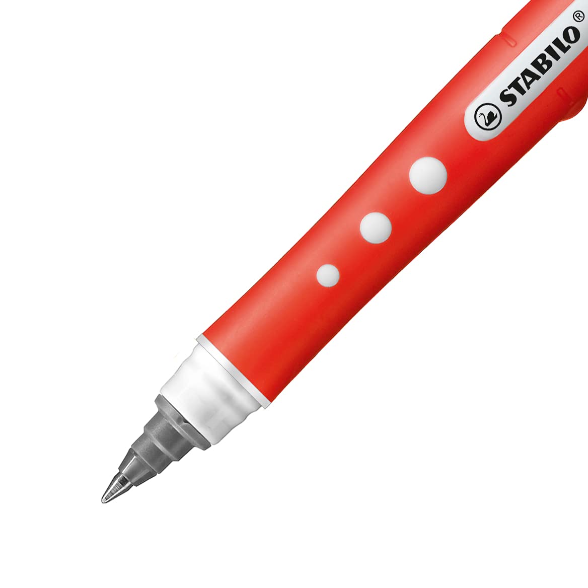 STABILO® Worker Colorful Rollerball Pen - Smooth Writing Red Ink Pen for Office, School & Note Taking - Premium Quality Rollerball Pens for Professionals & Students