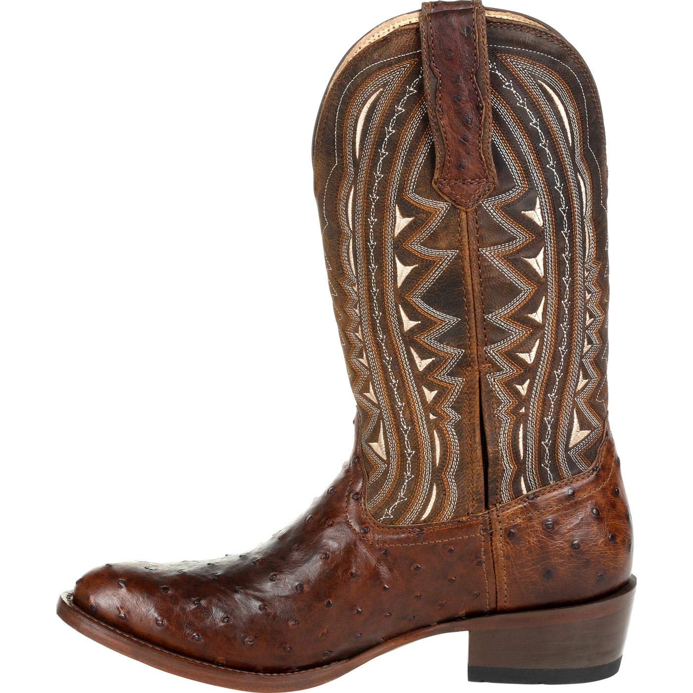 Durango Men's Premium Exotics Western Boots - Genuine Leather Cowboy Boots for Men | Durable & Comfortable Riding Boots for Country, Rodeo & Outdoor Activities