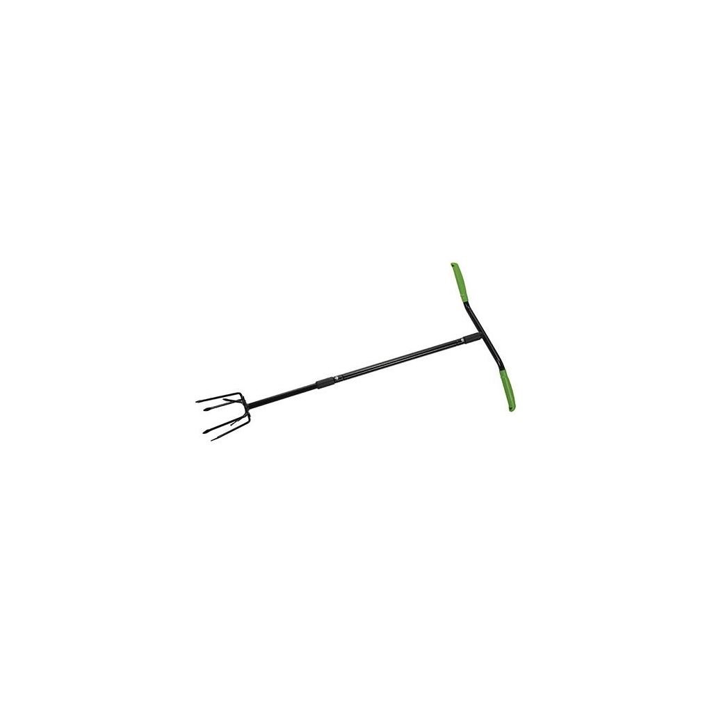 Silverline Tools 231329 - 36 Inch Manual Garden Cultivator with 3 Prongs - Ideal for Weeding, Aerating Soil & Preparing Garden Beds