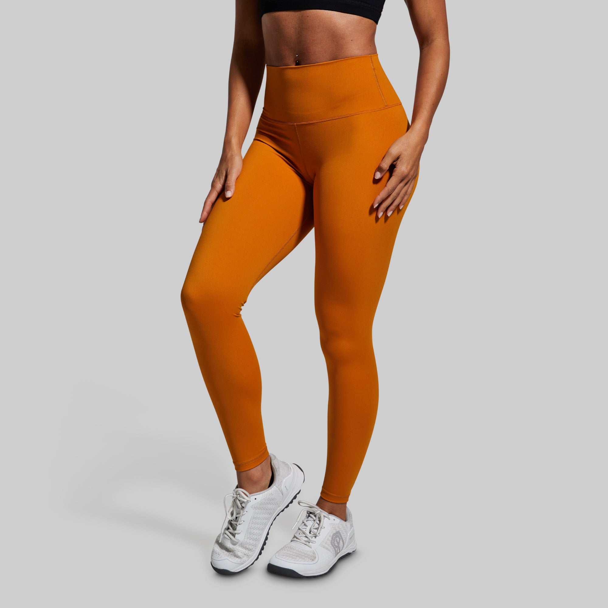 Synergy Legging (Honey Ginger) - High Waisted Yoga Pants for Women, Soft & Stretchy Workout Leggings - Perfect for Yoga, Gym, Running & Lounge Wear