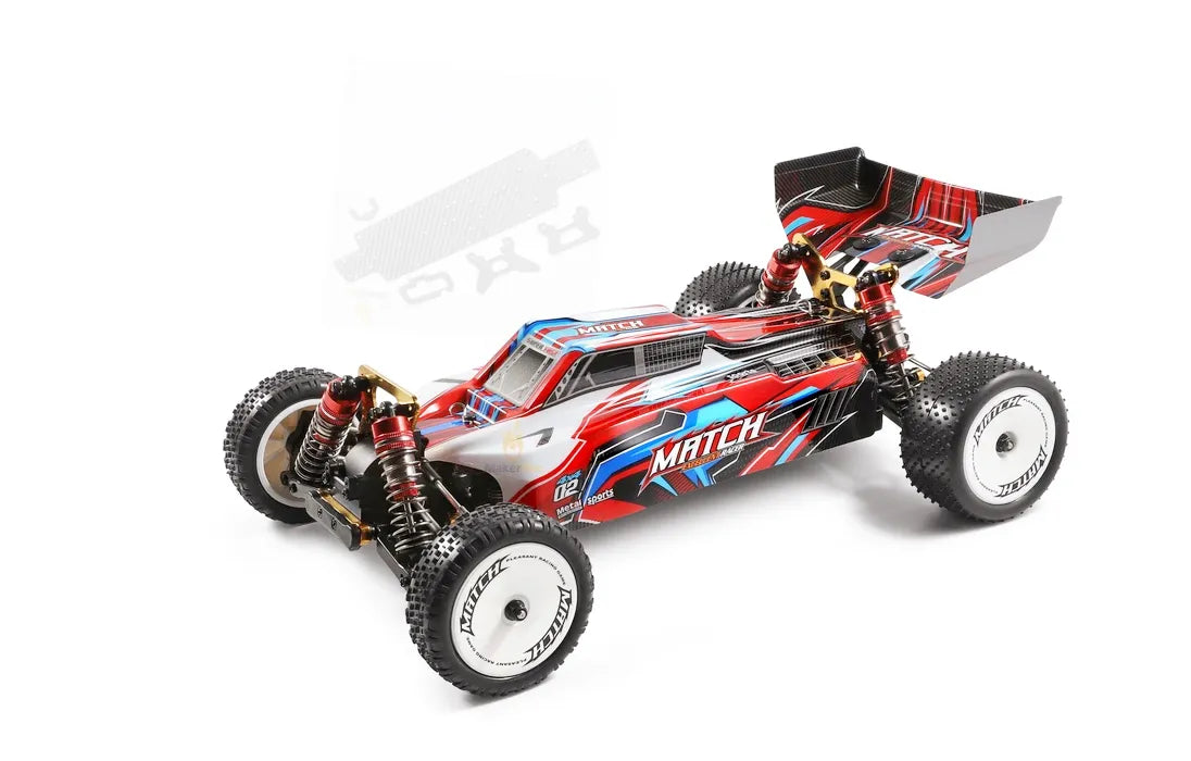 WLToys 104001 1:10 Scale RC Car Parts Kit - DIY Assembly for Hobbyists & Collectors - Perfect for Off-Road Racing & RC Car Enthusiasts