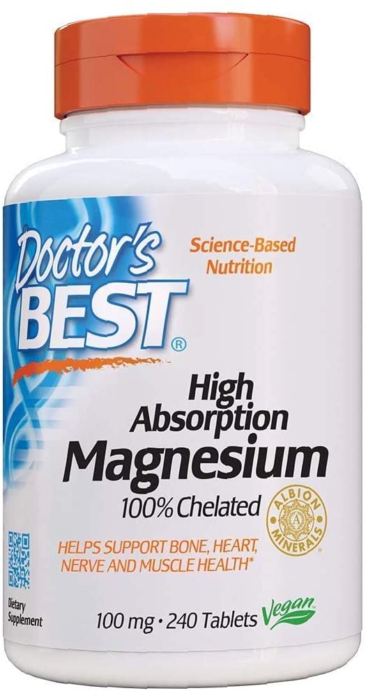 Best Magnesium Glycinate Lysinate Supplement 100mg - 240 Tablets per Bottle | Supports Muscle Relaxation, Sleep & Stress Relief | Non-GMO & Vegan Friendly for Daily Wellness Routine