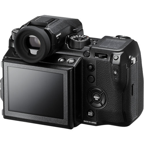 FUJIFILM GFX 50S Medium Format Mirrorless Digital Camera Body - 51.4MP Sensor, Weather Resistant Design for Professional Photography & Studio Work