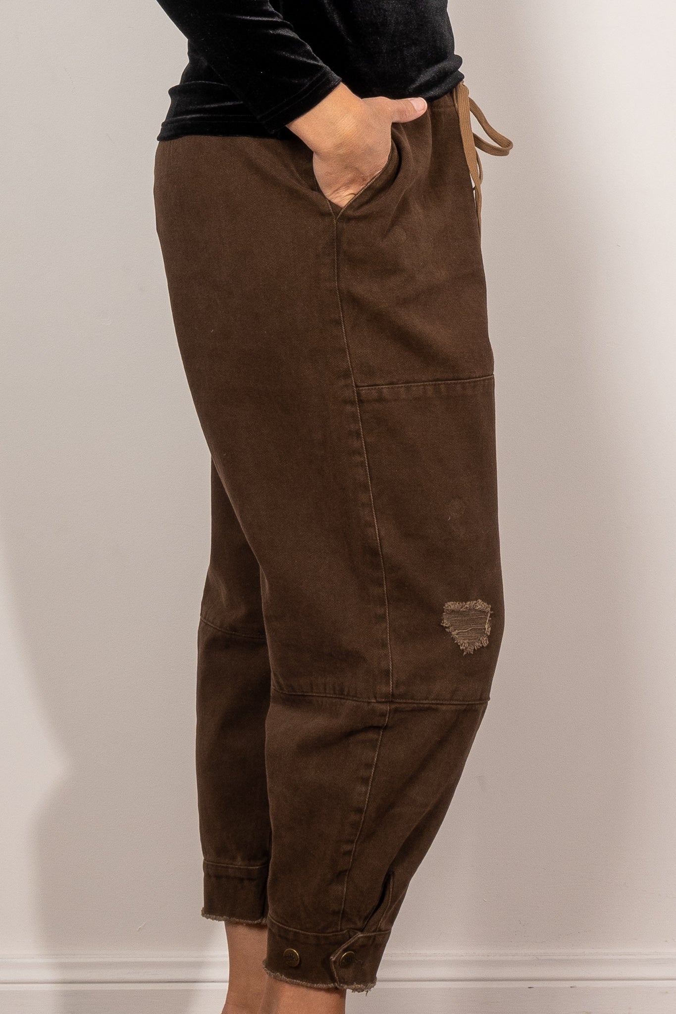 M.A. Dainty Trucker Pant - Women's High Waisted Denim Jeans for Casual & Work Wear | Perfect for Everyday Outfits, Office Style & Weekend Looks