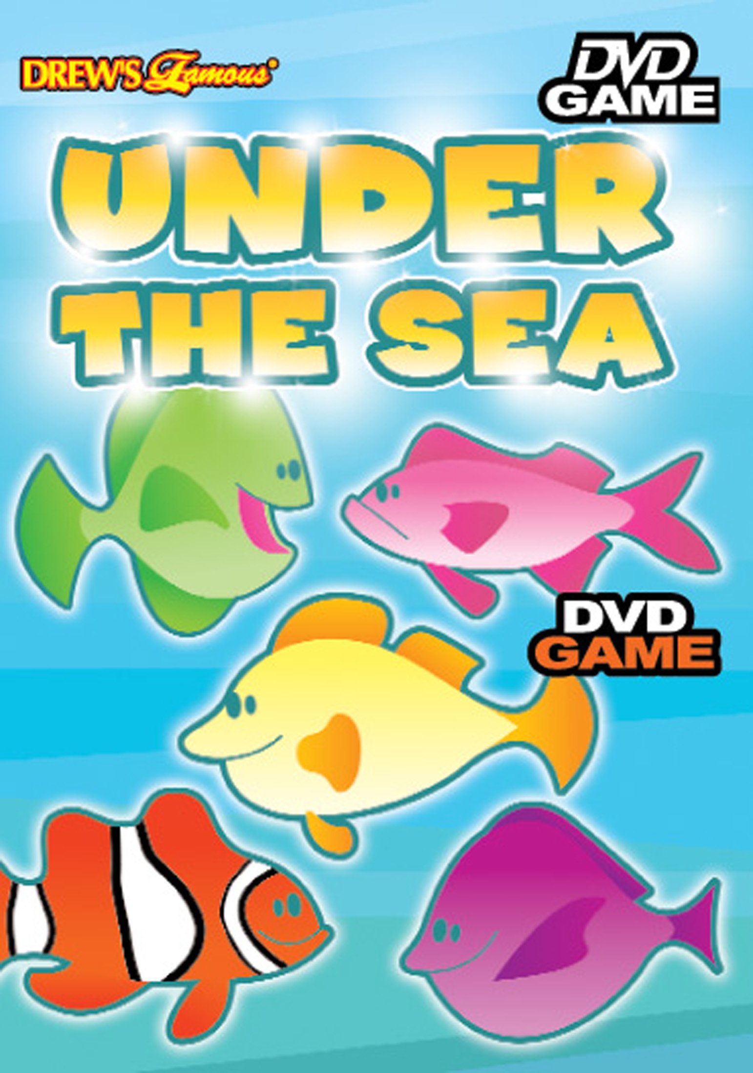 DF Under the Sea DVD Game - Fun Family Board Game for Kids & Adults - Perfect for Birthday Parties, Family Game Nights & Ocean-Themed Events