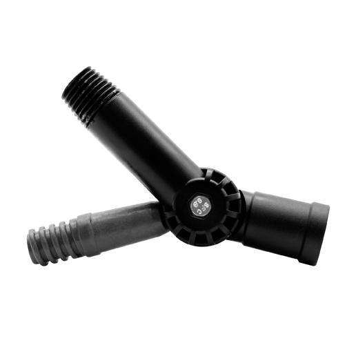 Double Angle Adapter - Acme & Euro Thread Compatible - Perfect for Plumbing, HVAC, and Industrial Applications