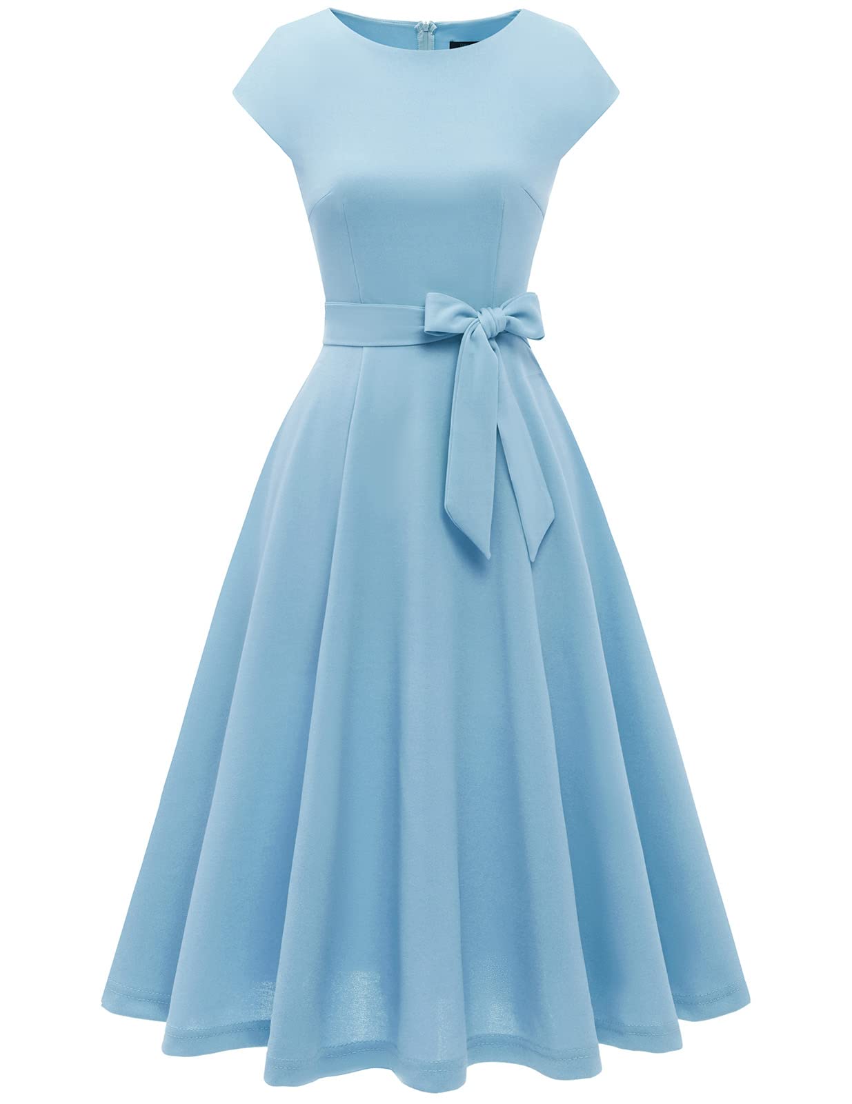 Elegant A-Line Cap Sleeve Formal Dress for Women - Perfect for Weddings, Evening Parties, Cocktails, Church & Prom - HomRain Women's Special Occasion Dress