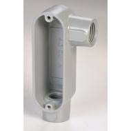 Appleton Electric Conduit Outlet Body - Copper Free Aluminum, LL Style, Non-Threaded Flat Design (2-Pack) - Ideal for Industrial Wiring & Hazardous Locations
