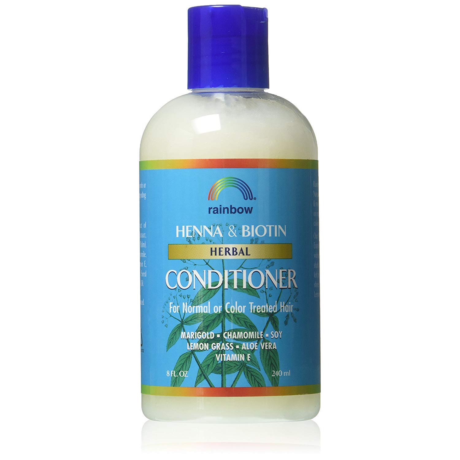 Rainbow Research Henna Conditioner 8 oz - Natural Hair Treatment for Color & Shine | Perfect for Dry, Damaged Hair at Home or Salon