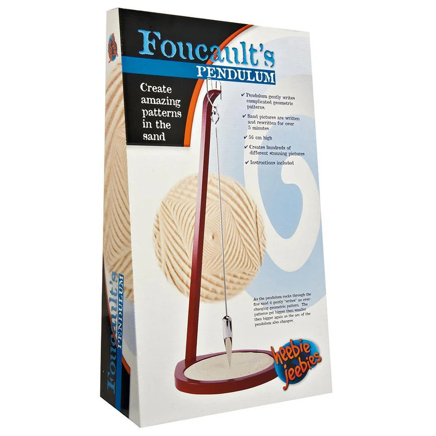 Foucault's Pendulum - 55cm Wooden Hanging Pendulum for Physics Demonstration & Home Decor