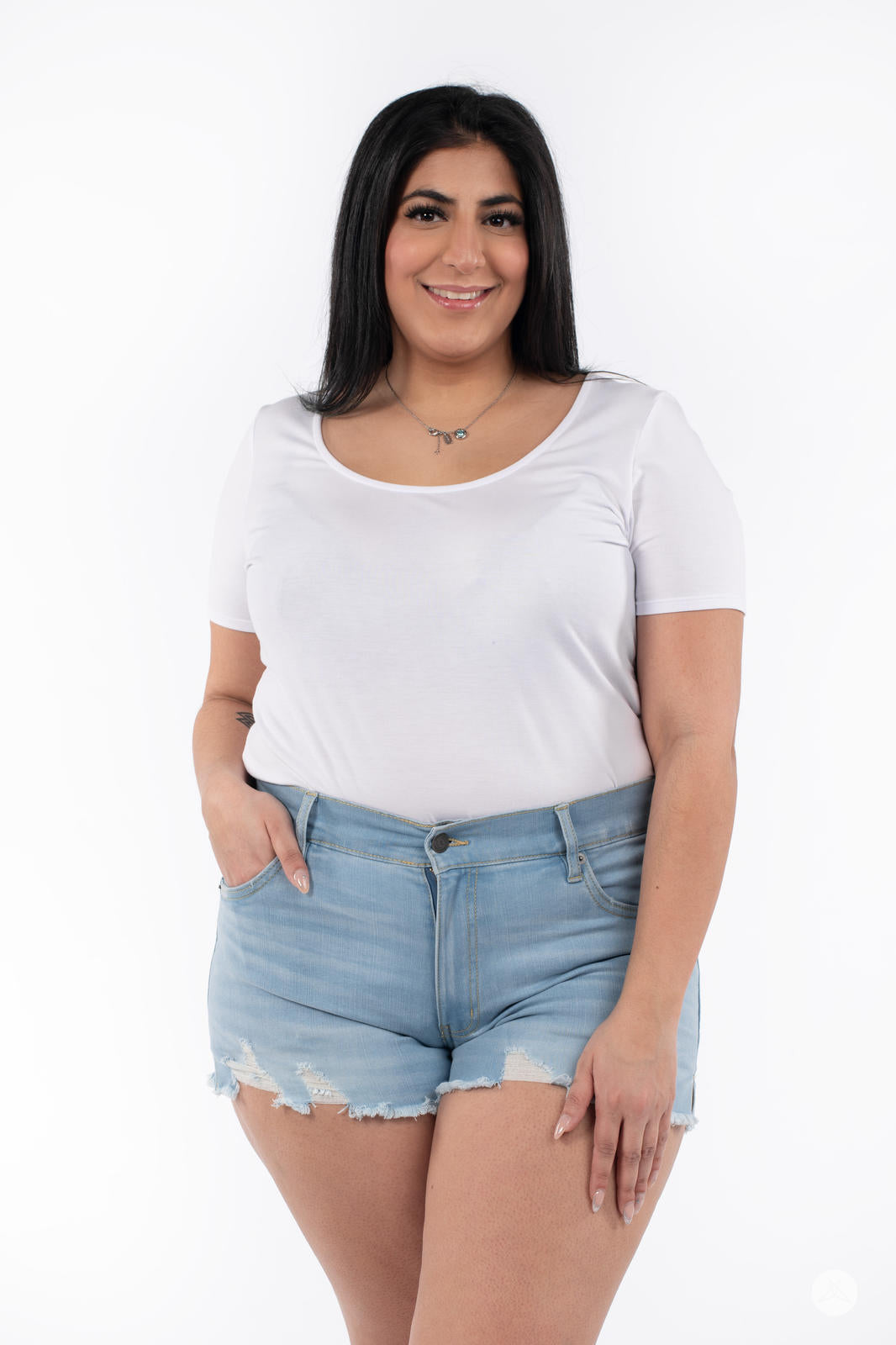 Best Women's High Waisted Denim Shorts - Comfortable Stretch Jeans Shorts for Summer | Perfect for Casual Outfits, Beach Trips & Outdoor Activities