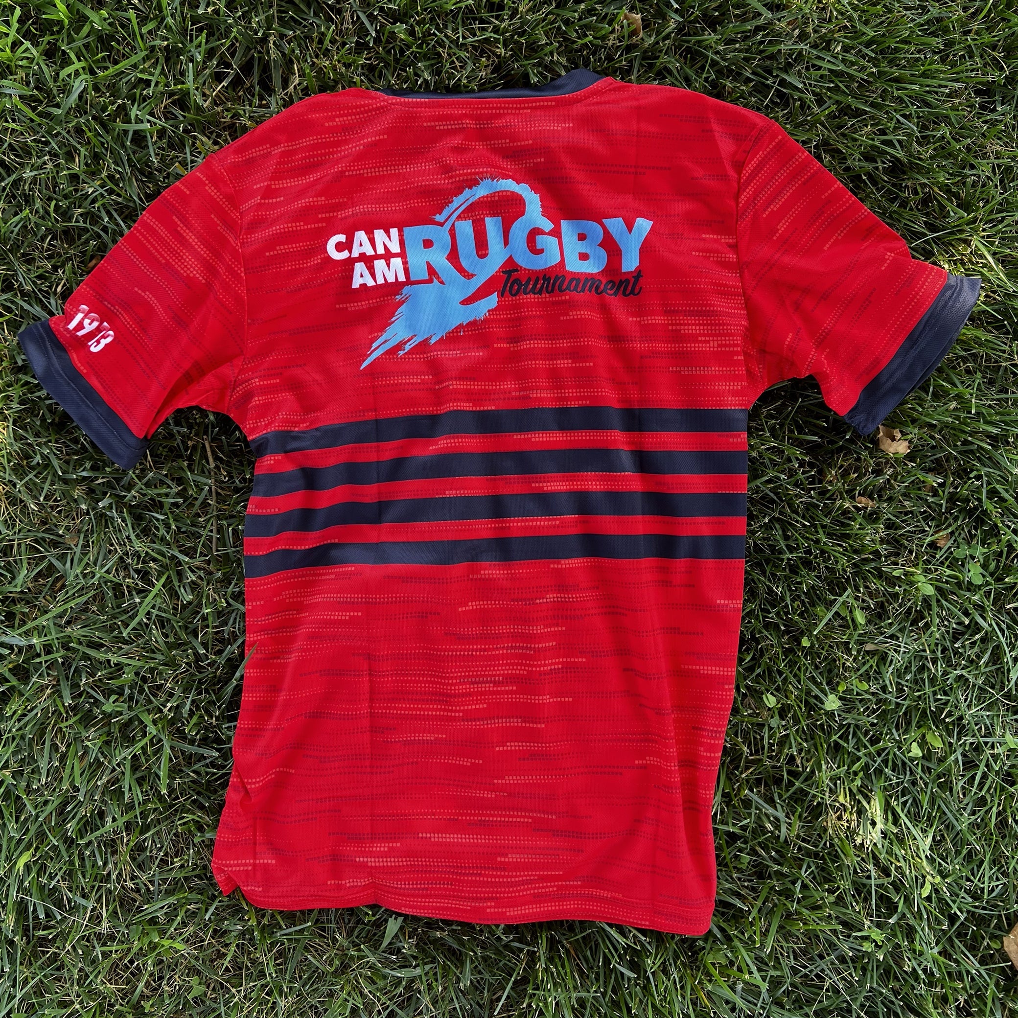Can Am Rugby Training T-Shirt - Breathable & Moisture-Wicking Performance Shirt for Rugby Practice & Games | Ideal for Athletes & Sports Enthusiasts