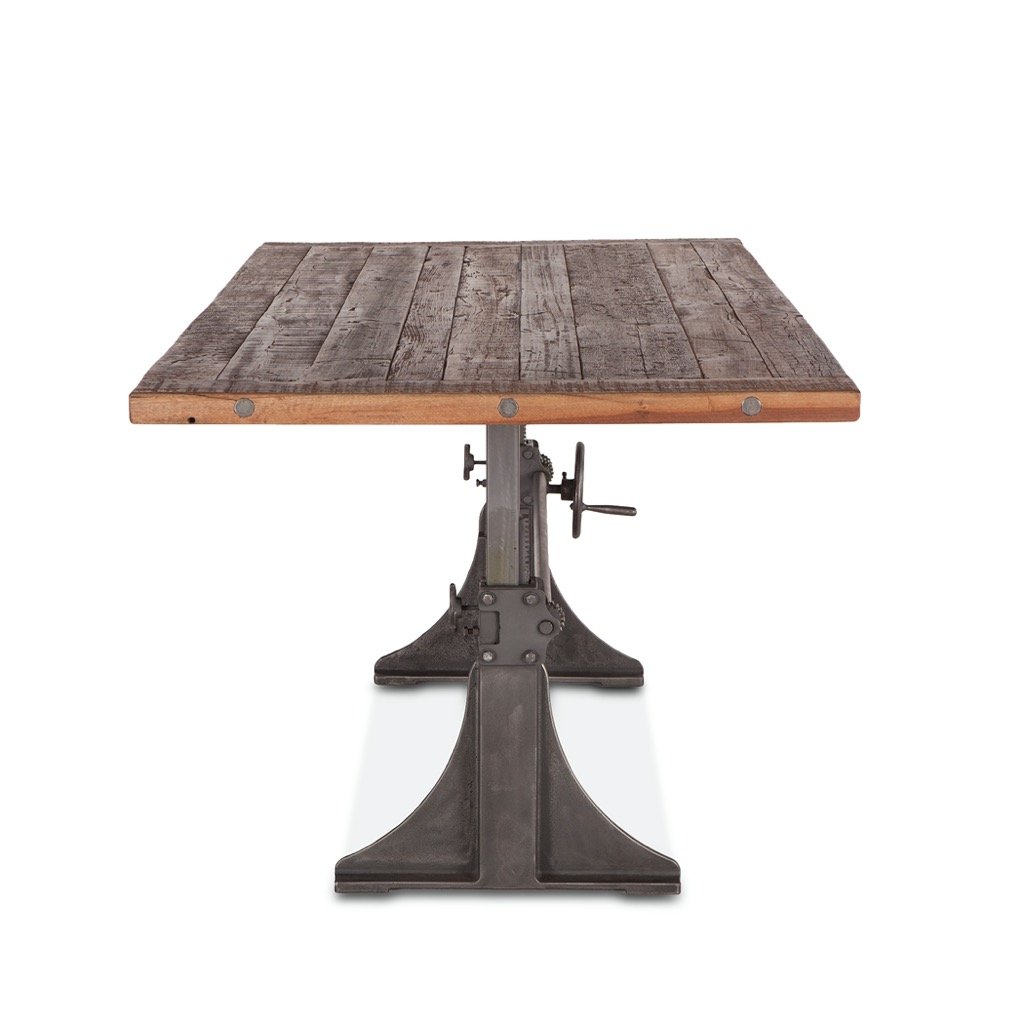Modern Manchester Dining Table Set - 6 Seater Wooden Kitchen Table with Extendable Leaf for Family Gatherings & Dinner Parties