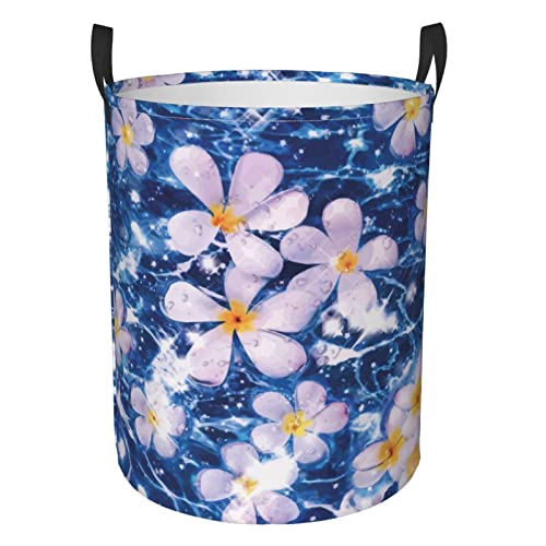 Flowers in Blue Water