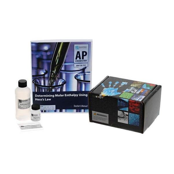 Kemtec Science Lab Kit - Determine Molar Enthalpy with Hess's Law | Chemistry Experiment Set for High School & College Students | Perfect for Classroom Labs & Science Projects