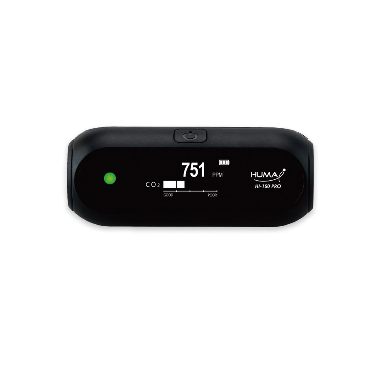 HI-150PRO Air Quality Monitor - Portable Indoor Air Quality Tester for Home, Office & Car - Measures PM2.5, PM10, CO2, Temperature & Humidity - Ideal for Health Monitoring & Air Purifier Optimization