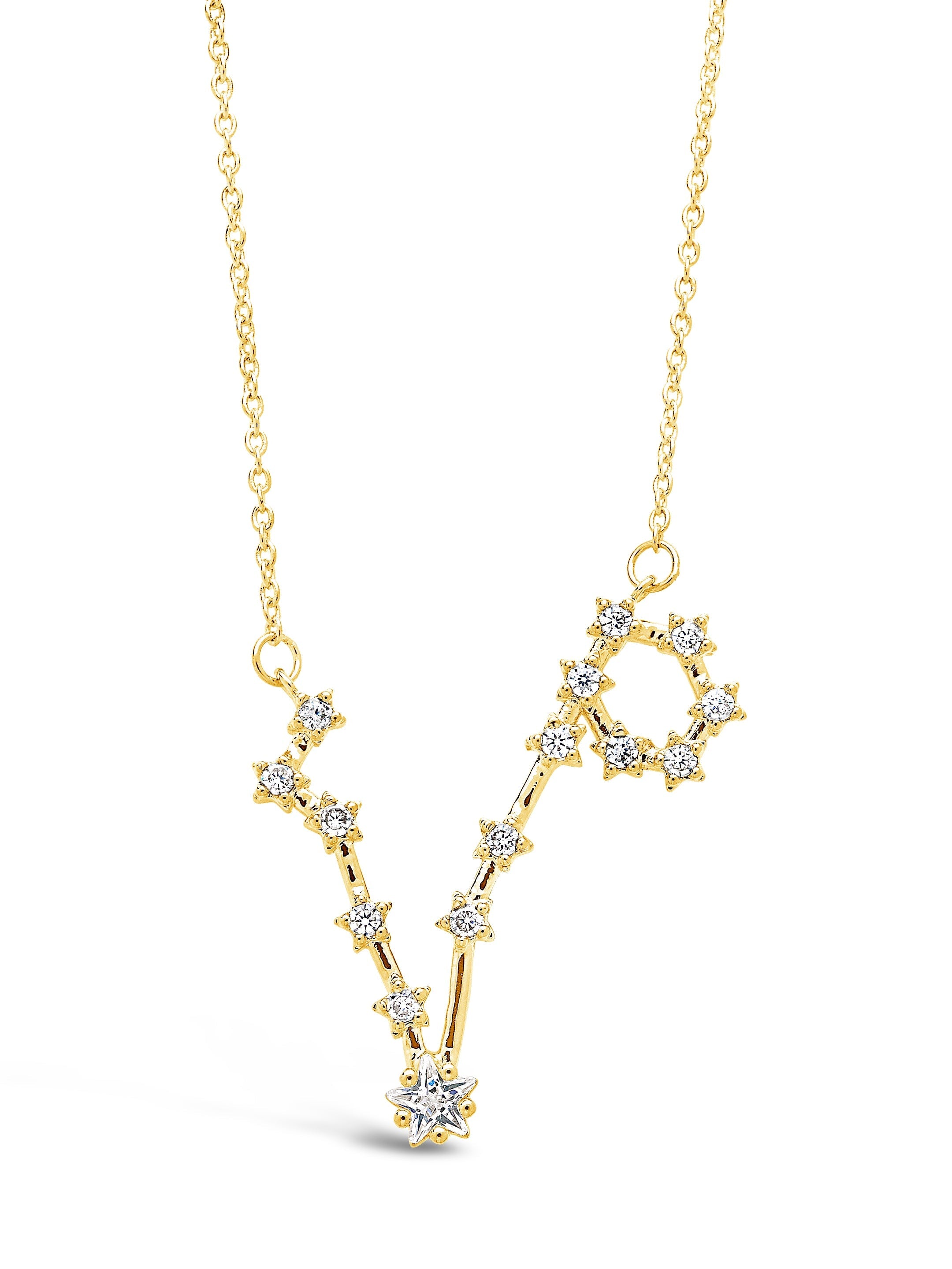Elegant Constellation Statement Necklace - Zodiac Star Pendant for Women - Perfect for Parties, Date Nights & Gifts