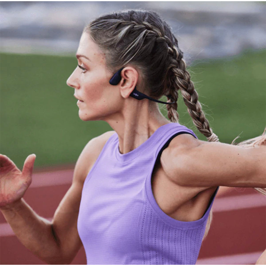 Shokz OpenRun Pro Bone Conduction Headphones - Wireless Bluetooth Sport Headset for Running, Cycling & Workouts - Sweatproof & Lightweight for Active Lifestyles